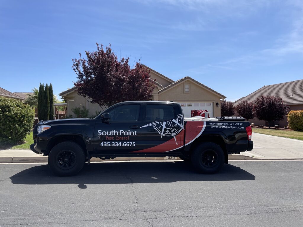 South Point Pest Control truck